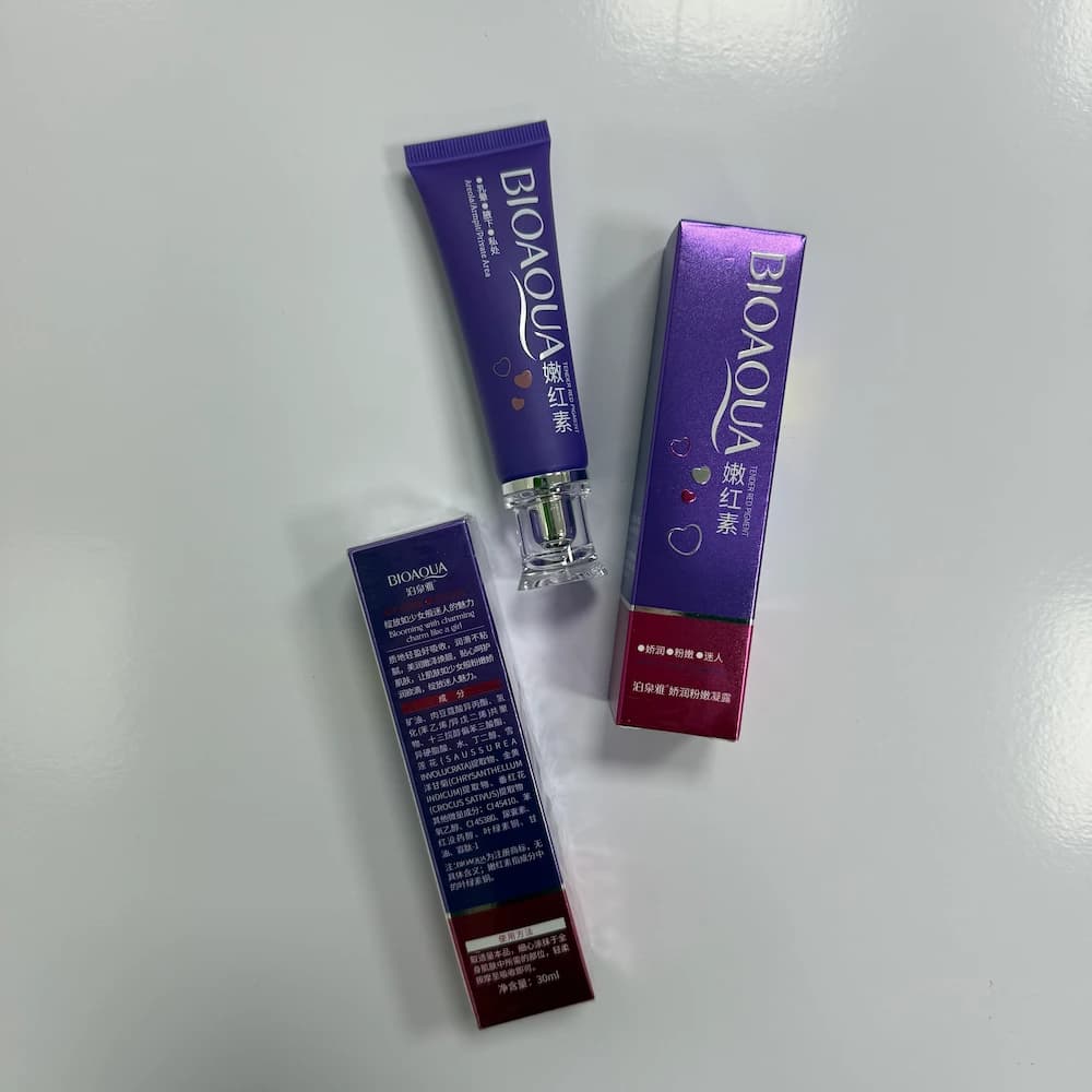 ژل صورتی‌ کننده نقاط حساس بدن بیواکوا 30 گرم | Bioaqua Pink Gel for Sensitive Areas 30g