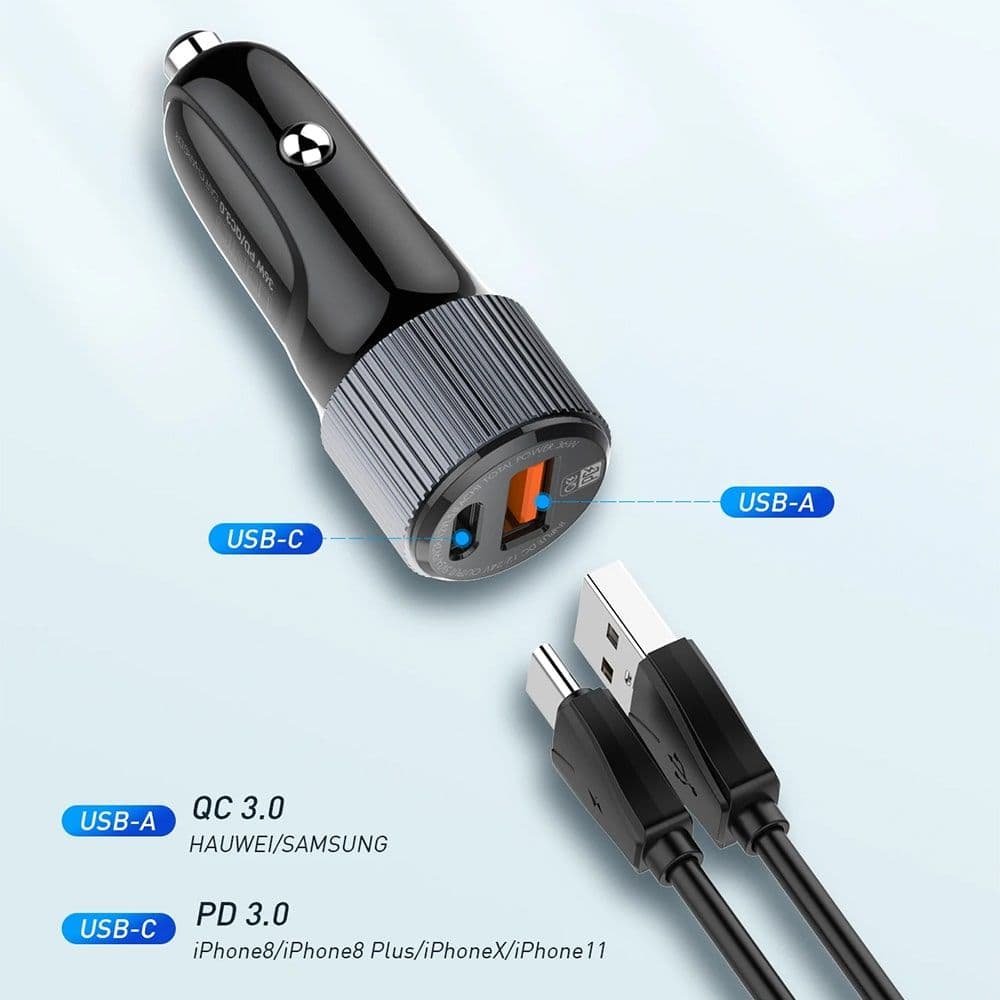 شارژر فندکی برند Ldnio C510Q — تصویر ۳