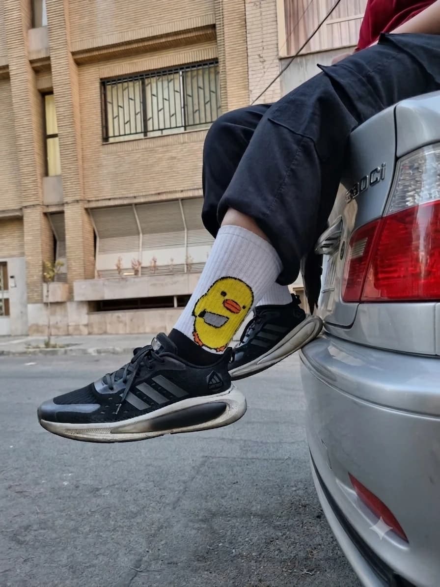 جوراب فانتزی جوجه چاقوکش ساقدار — تصویر ۳