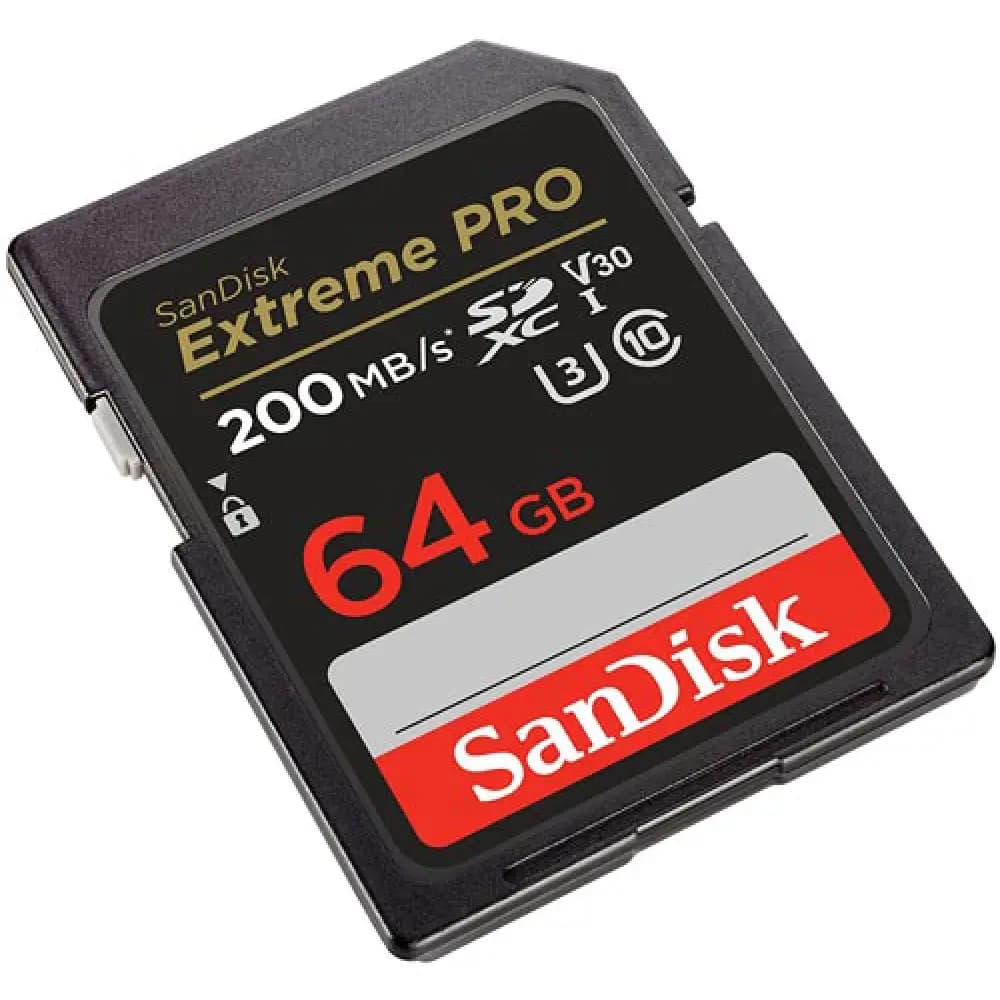 کارت حافظه SanDisk 64GB Extreme PRO 200MB/s — تصویر ۲