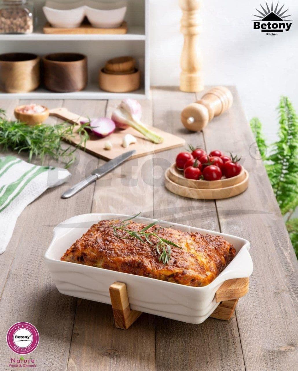 تابه چینی کوچک بتونی