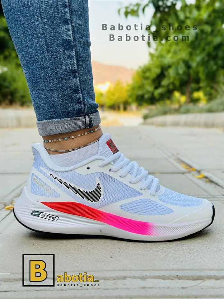 کتونی نایک زوم گاید (Nike zoom Guide) سفید — تصویر ۵