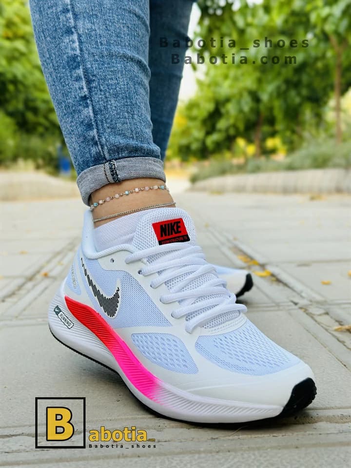 کتونی نایک زوم گاید (Nike zoom Guide) سفید — تصویر ۶