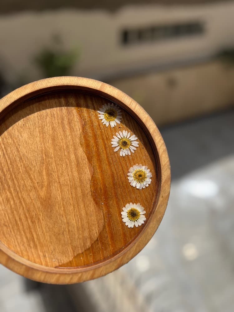 تخته سرو چوبی بابونه — تصویر ۲