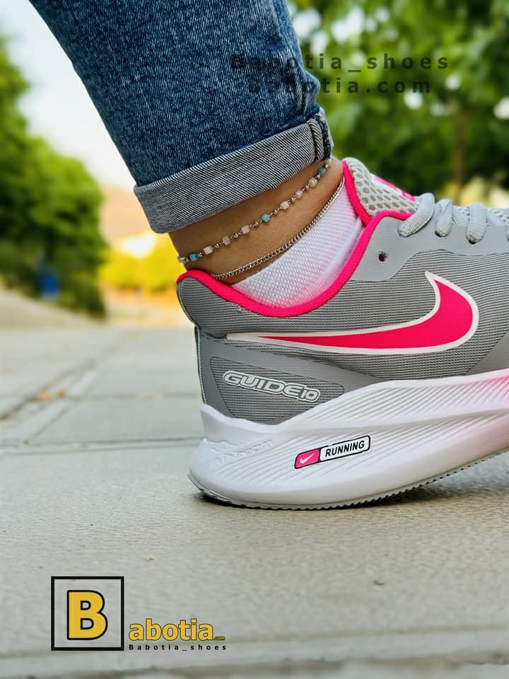 کتونی نایک زوم گاید (Nike zoom Guide) طوسی — تصویر ۳