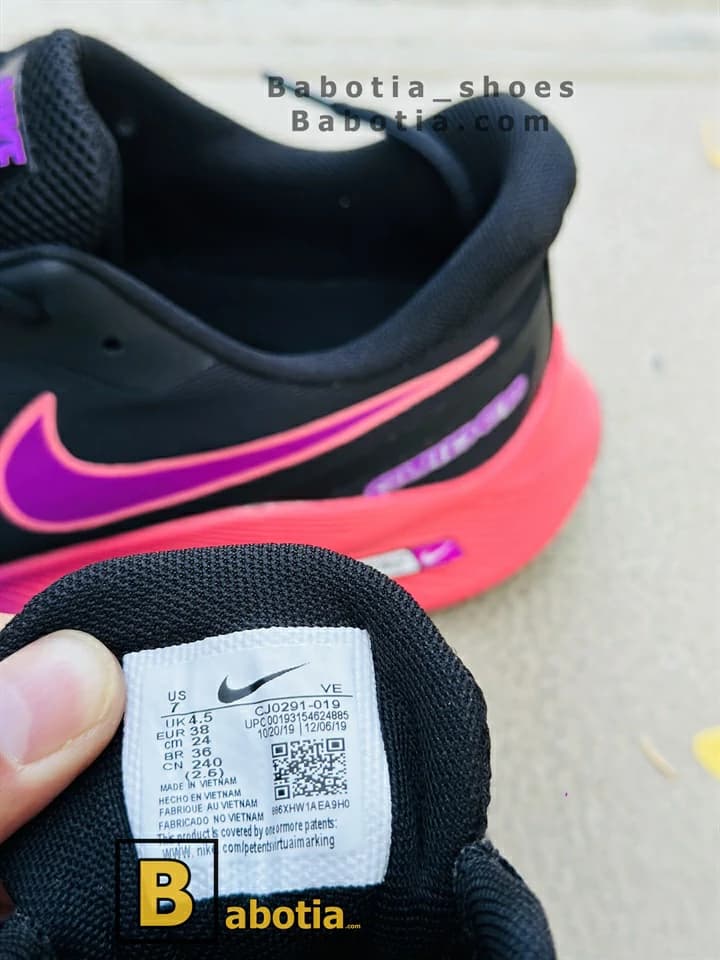 کتونی نایک زوم گاید (Nike zoom Guide) مشکی — تصویر ۲