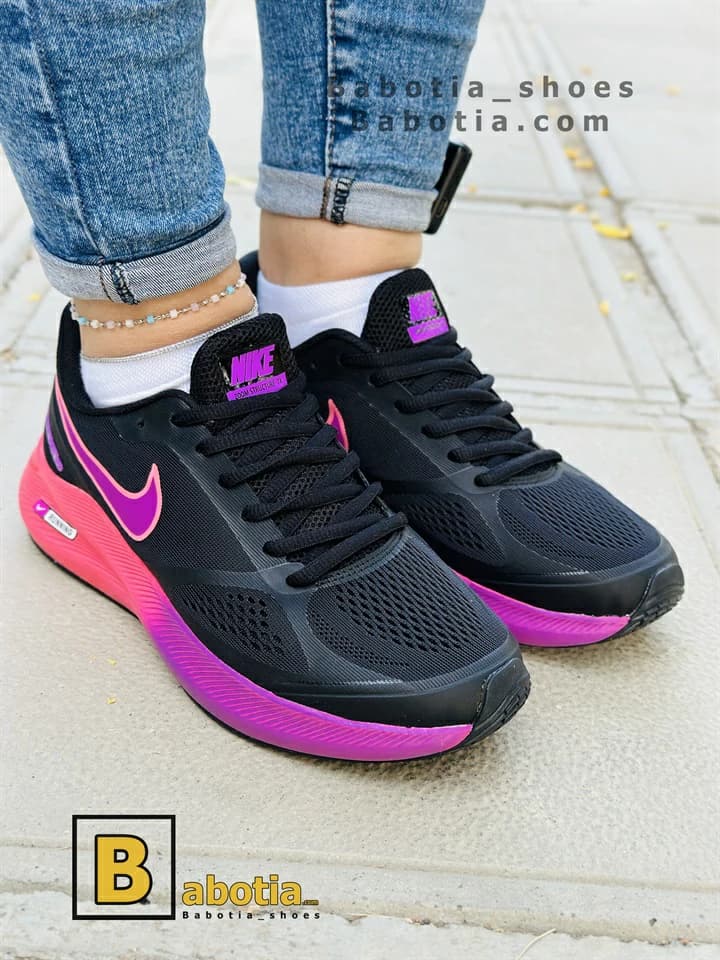 کتونی نایک زوم گاید (Nike zoom Guide) مشکی — تصویر ۷