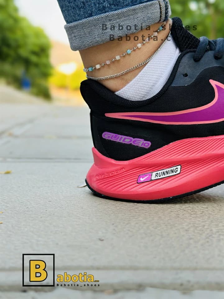 کتونی نایک زوم گاید (Nike zoom Guide) مشکی — تصویر ۴