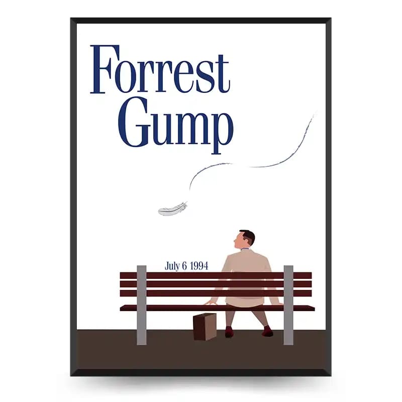 تابلو دکوری طرح فیلم سینمایی Forrest Gump