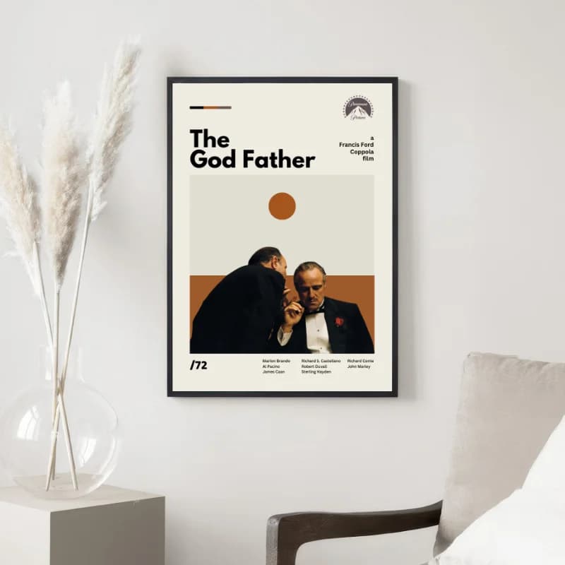 تابلو دکوری طرح فیلم The God Father — تصویر ۲