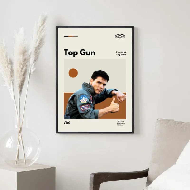 تابلو دکوری فیلم Top Gun — تصویر ۲