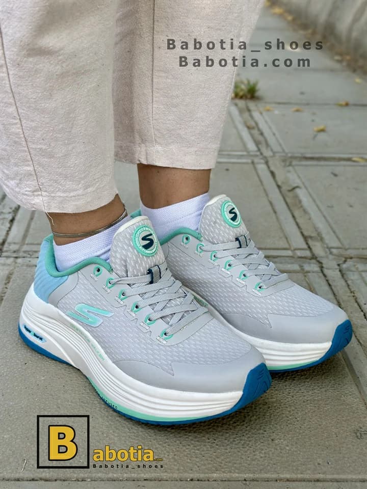 کفش اسکیچرز مدل DISTANCE WALKER 2023 طوسی زنانه — تصویر ۲