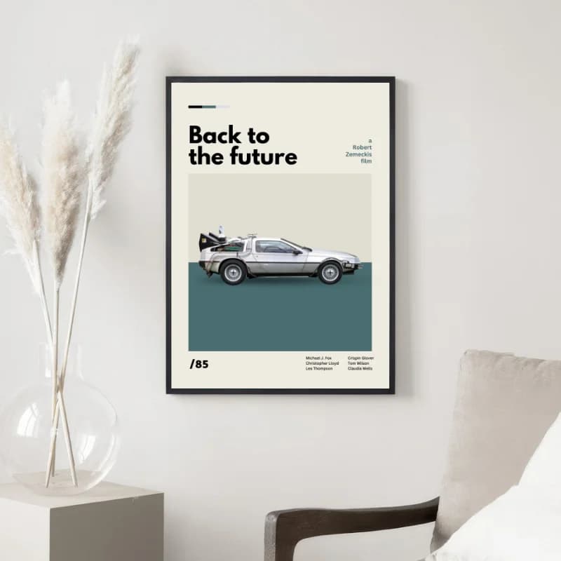 تابلو دکوری فیلم Back to the future — تصویر ۲
