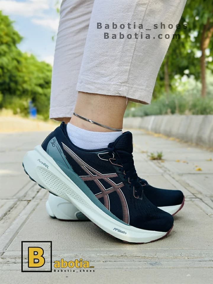 کتونی اسیکس کایانو 30 Kayano سرمه ای — تصویر ۸