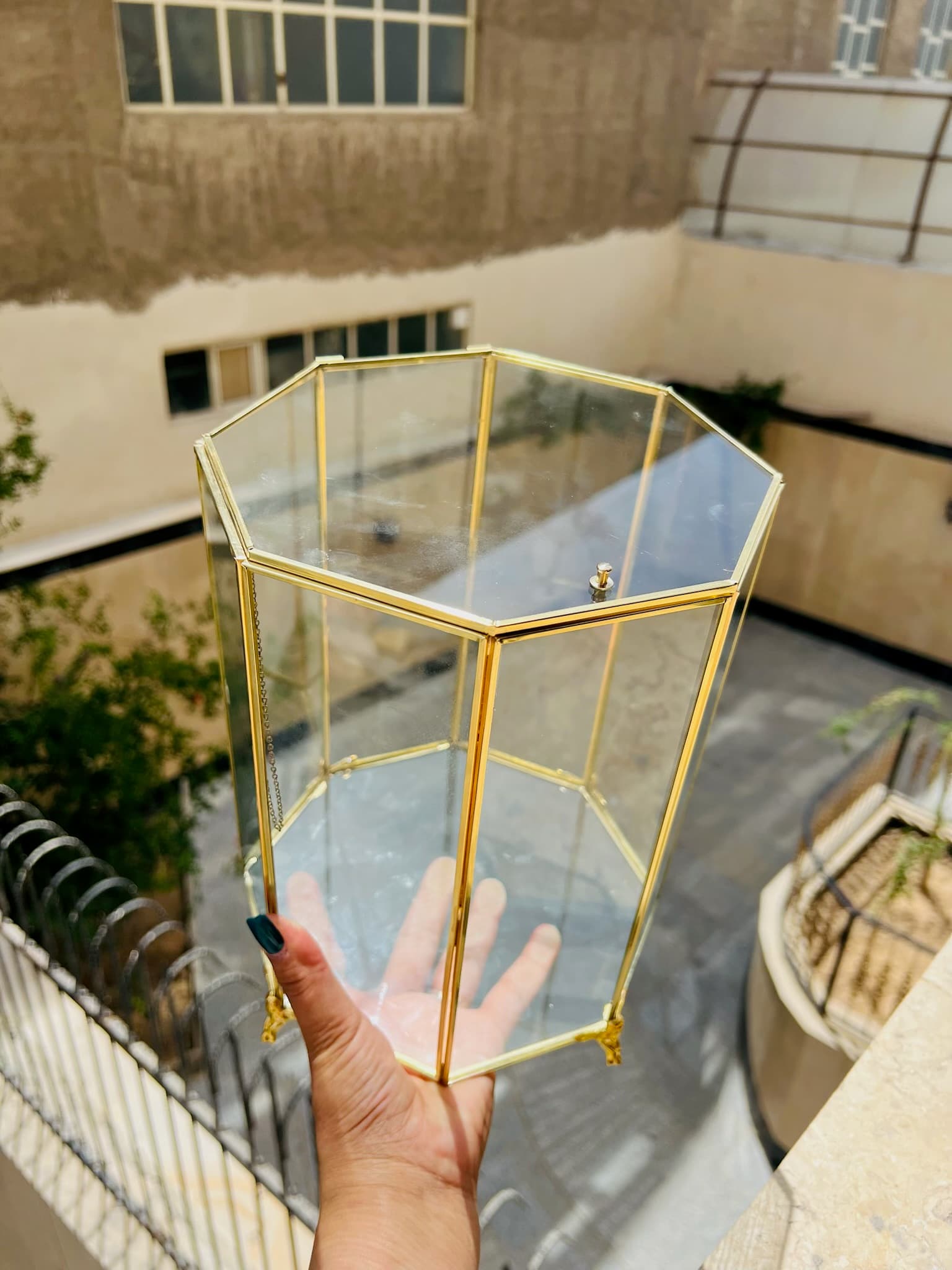 سطل شیشه ای هشت ضلعی — تصویر ۲