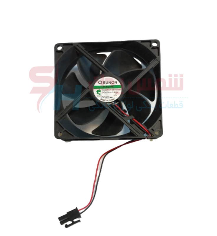 فن کامپیوتری یخچال 12 ولت sunon 9*9 (استوک)