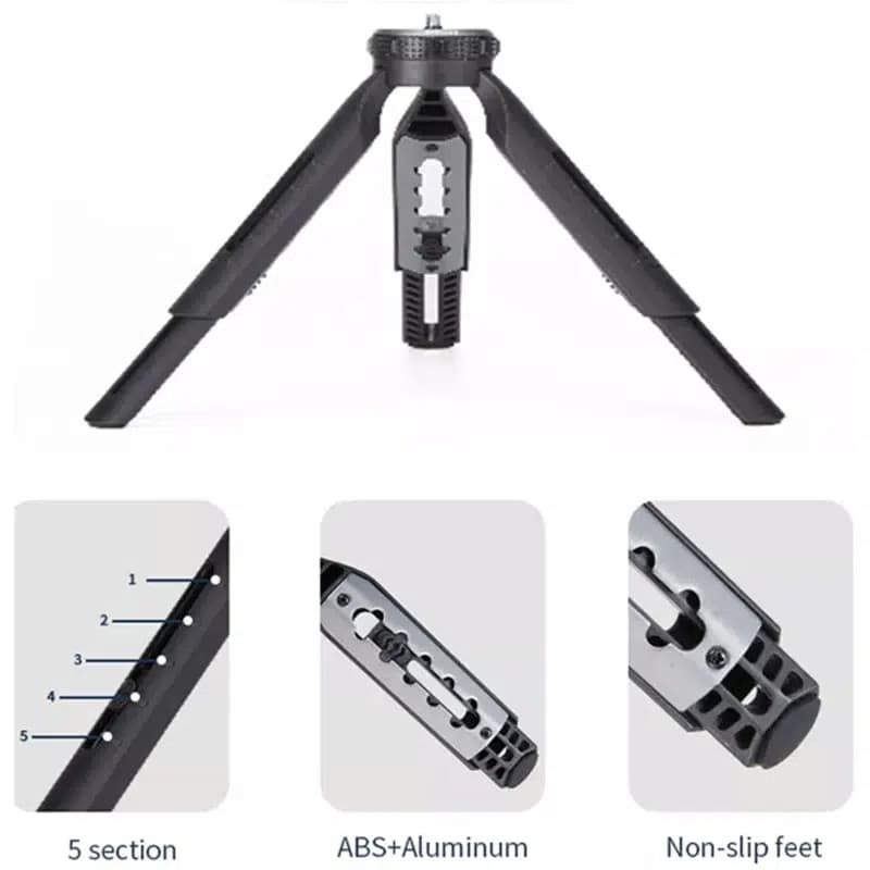 سه پایه رومیزی جیماری Jmary MT-30 Tripod — تصویر ۵