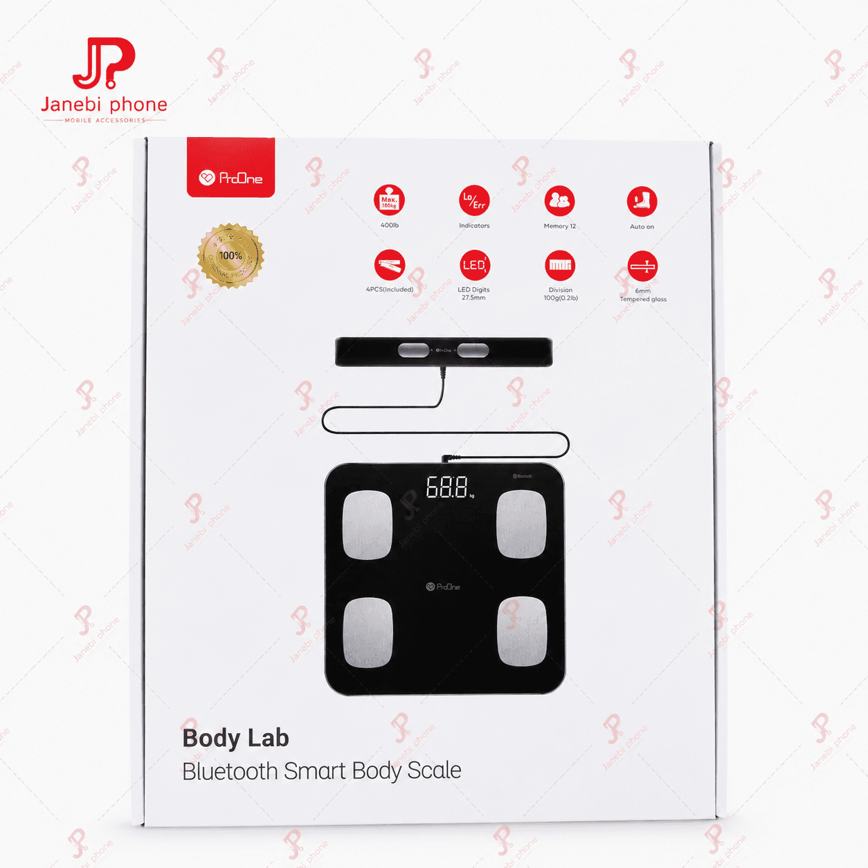 ترازو دیجیتال برند پرووان مدل body lab