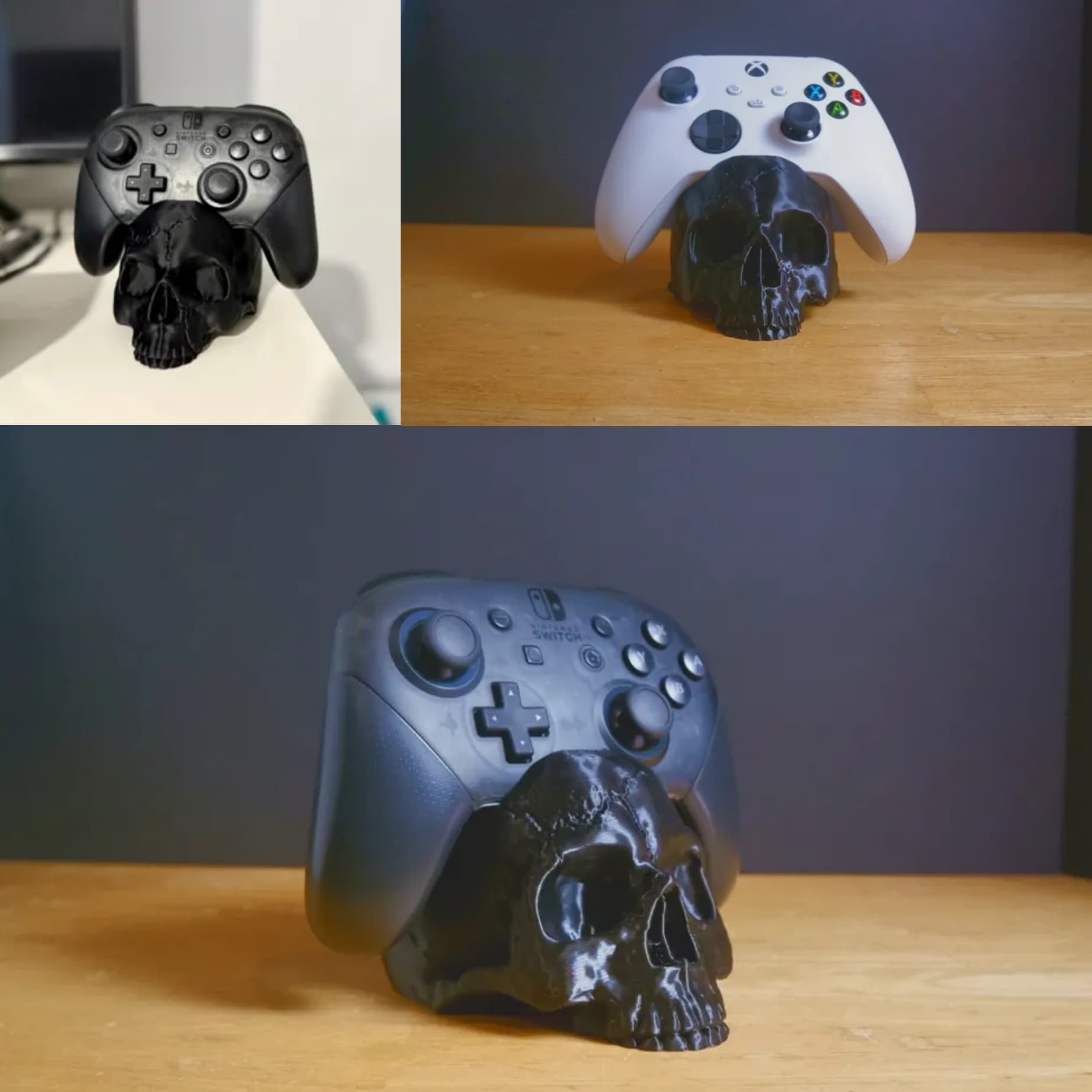 استند دسته Xbox مدل جمجمه — تصویر ۲