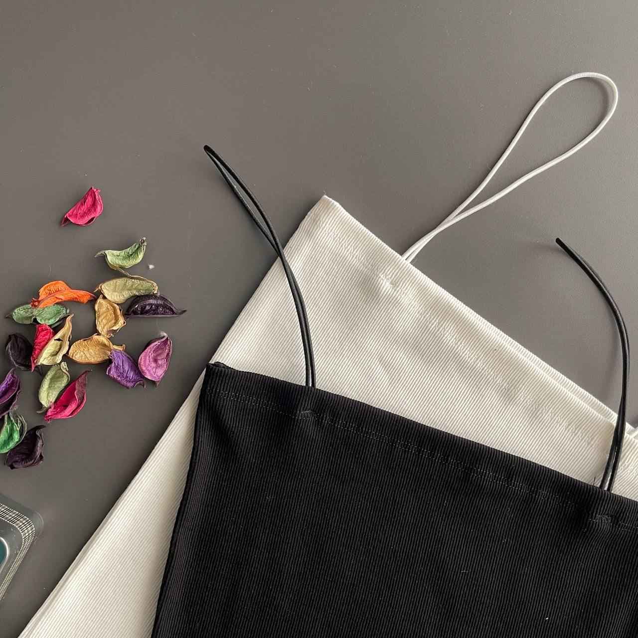 تاپ بند ماکارونی کبریتی پنبه کد 923 (بسته 6 عددی) — تصویر ۳