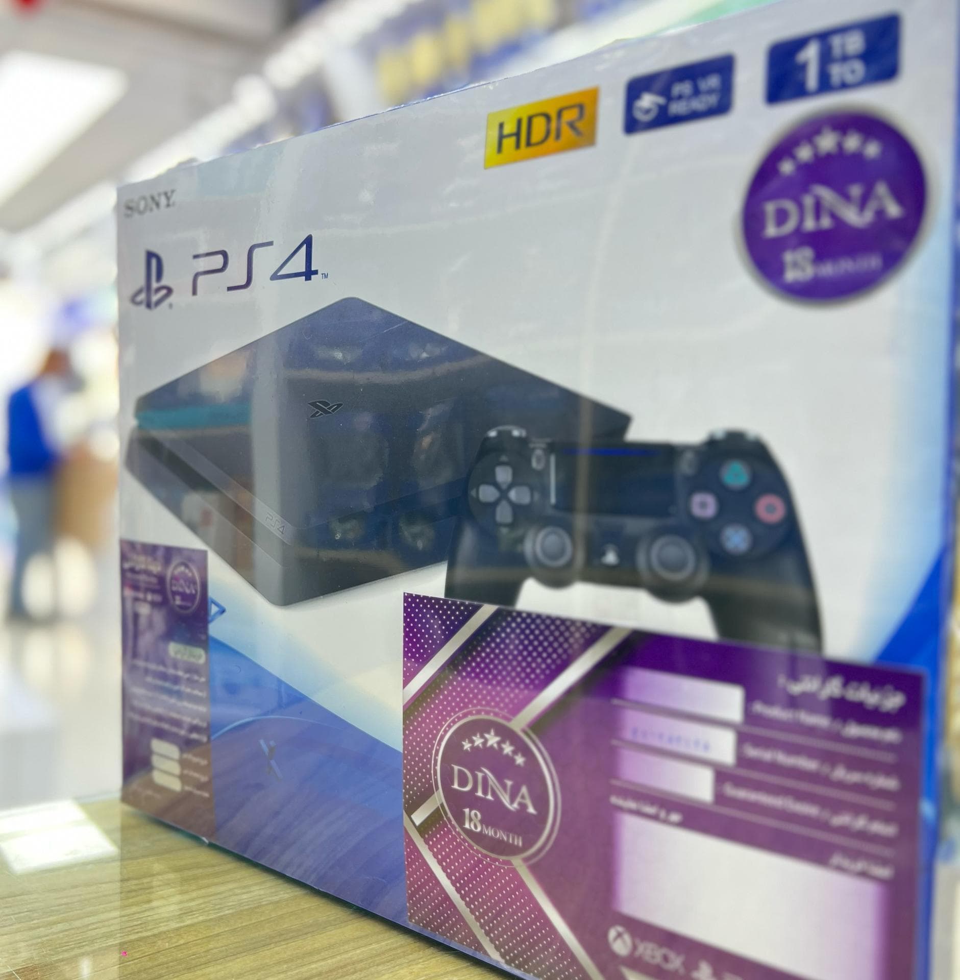 کنسول PS4 اسلیم 1ترابایت استوک امارات - 18 ماه گارانتی (پکیج جشنواره) — تصویر ۵