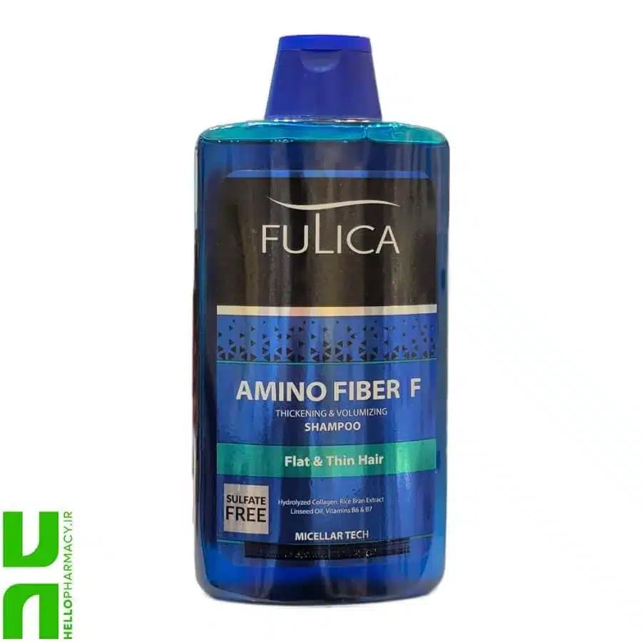 شامپو تقویت کننده و حجم دهنده مو AMINO FIBER F فولیکا 400میلی لیتر