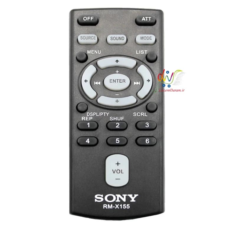 کنترل پخش ماشین SONY RM-X155 — تصویر ۲
