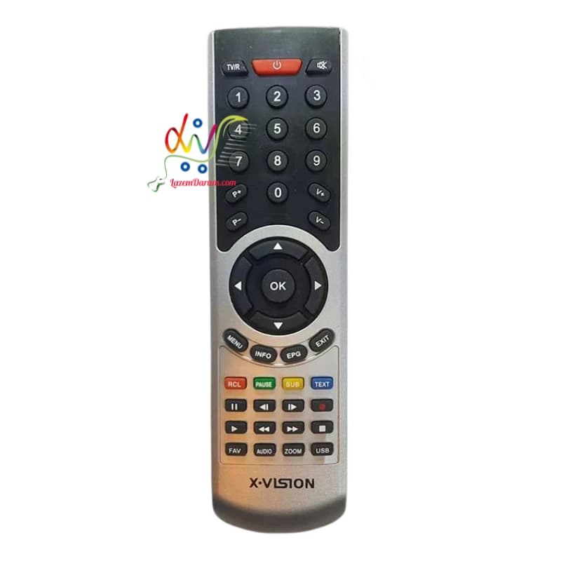 کنترل گیرنده دیجیتال ایکس ویژن مدل X2-VOLUME