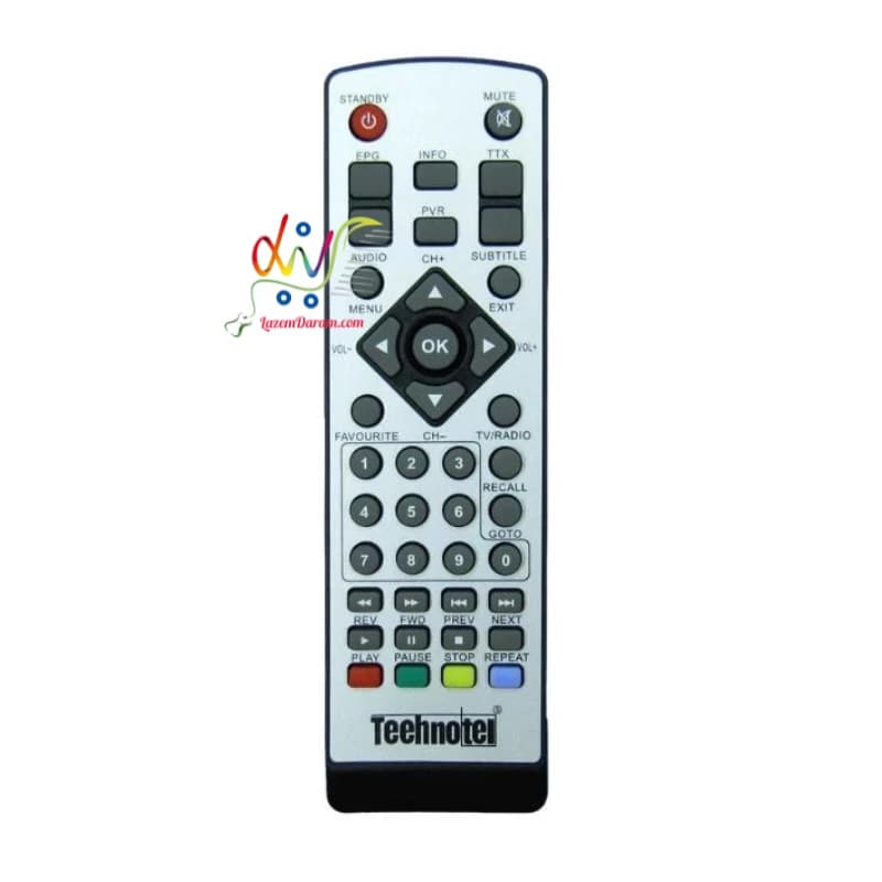 کنترل گیرنده دیجیتال تکنوتل