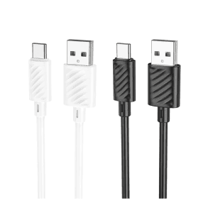 کابل شارژ سریع و دیتا هوکو مدل X88 | USB به Type-C | توان 3.0A | طول 1 متر — تصویر ۴