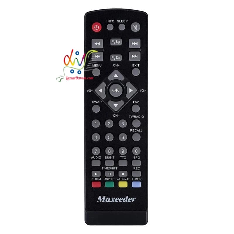کنترل گیرنده دیجیتال مکسیدرMX1
