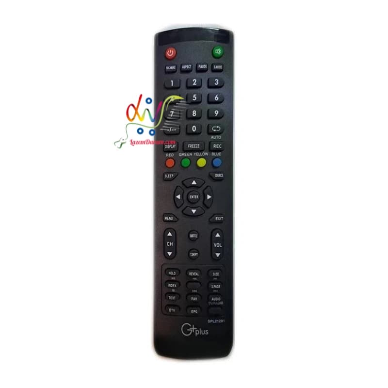 کنترل تلویزیون جی پلاس طرح 2500