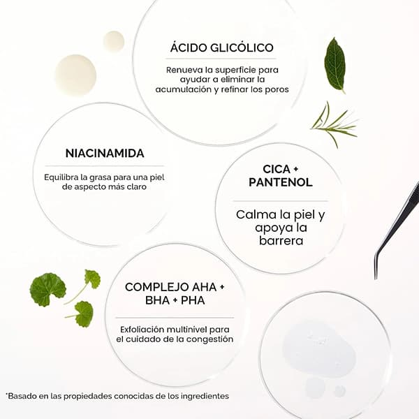 کرم لایه‌بردار صورت و دور چشم آرنسیا مدل Glycolic Acid — تصویر ۳