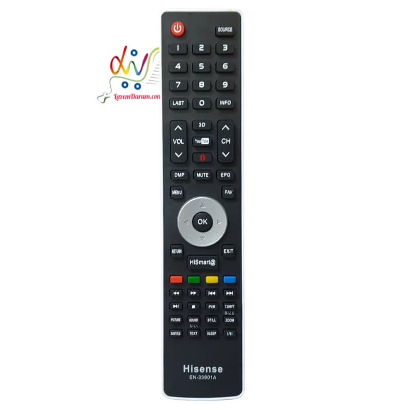 کنترل تلویزیون هایسنس EN-33901A