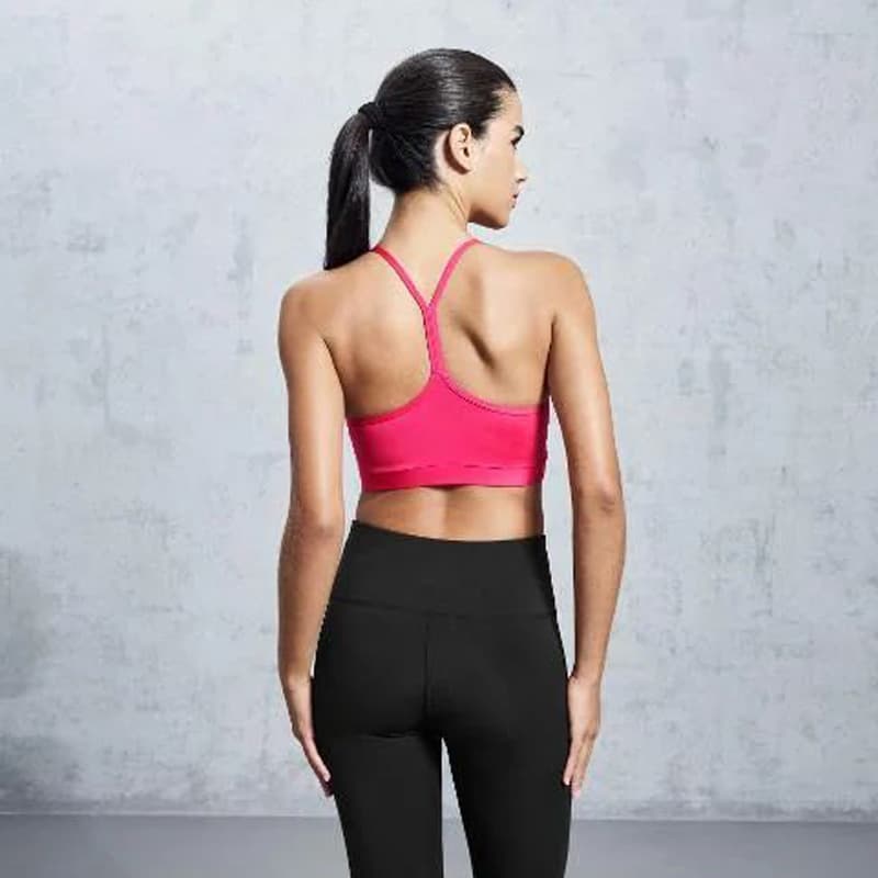 نیم تنه ورزشی کریویت Crivit Sport bra سرخابی — تصویر ۴