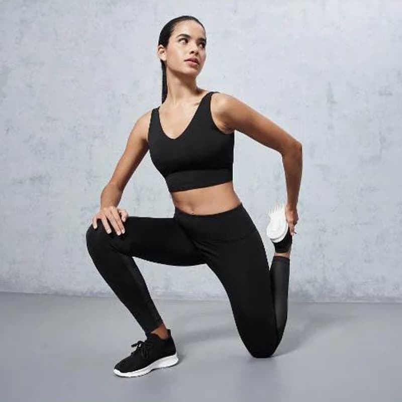 نیم تنه ورزشی کریویت Crivit Sport bra 015 مشکی — تصویر ۲