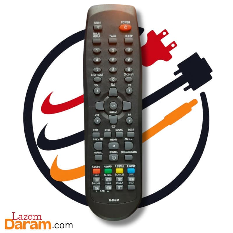 ریموت کنترل تلویزیون دوو و اسنوا مدل R-55G11