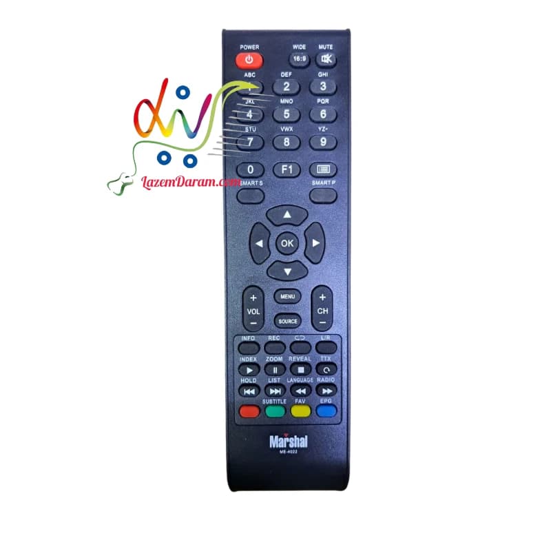 کنترل تلویزیون مارشال ME-4022