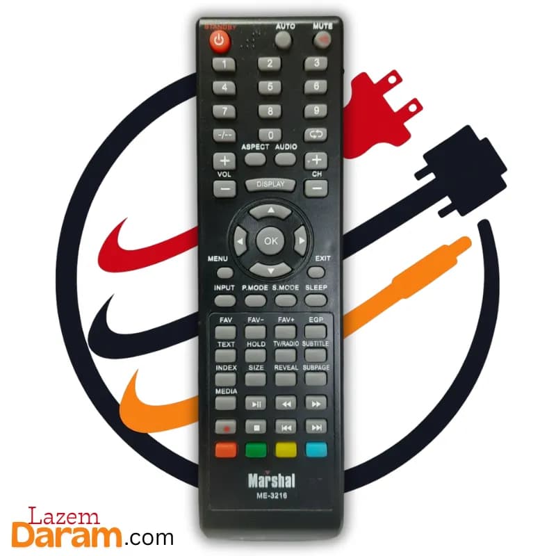 کنترل تلویزیون مارشال ME-3216