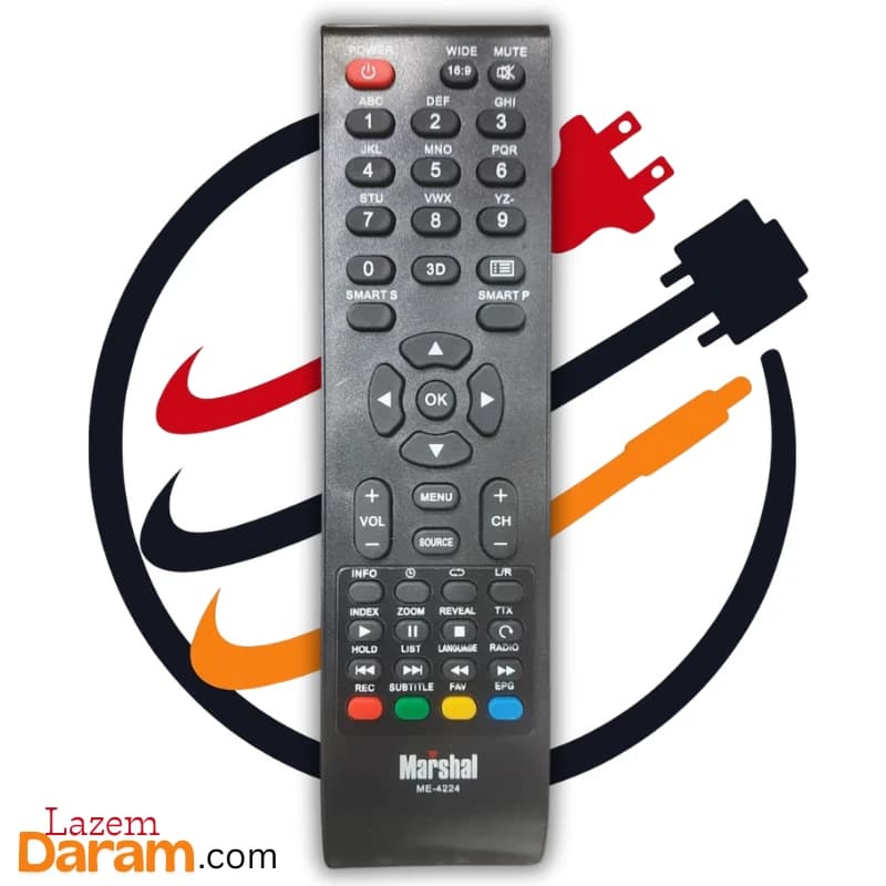 کنترل تلویزیون مارشال ME-4224
