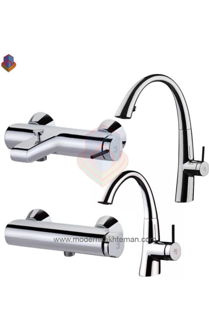 ست شیرآلات کی دبلیو سی مدل زو — تصویر ۸
