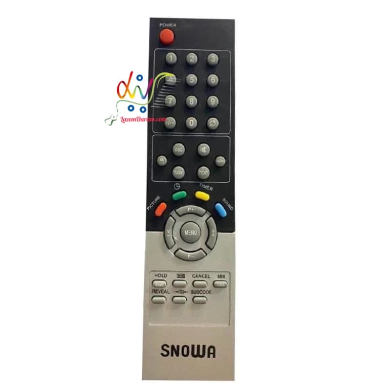 کنترل تلویزیون اسنوا IE-R798