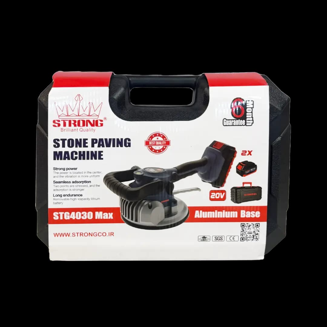 ویبره کاشی شارژی 20 ولت استرانگ مدل STG4030 Max — تصویر ۲