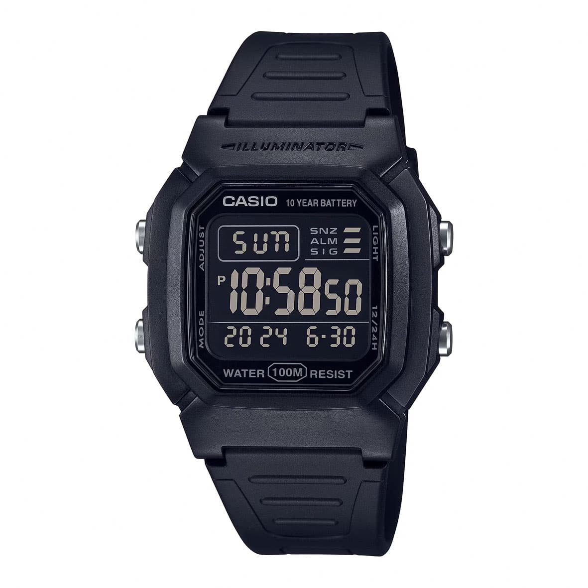 ساعت مچی زنانه/مردانه کاسیو جنرال Casio General مدل W-800H-1B