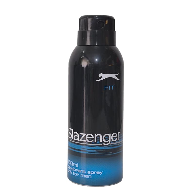 اسپری ورزشی مردانه اسلازنگر Slazenger GYM Spray مشکی آبی