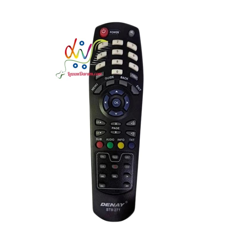 کنترل گیرنده دیجیتال دنای STB271