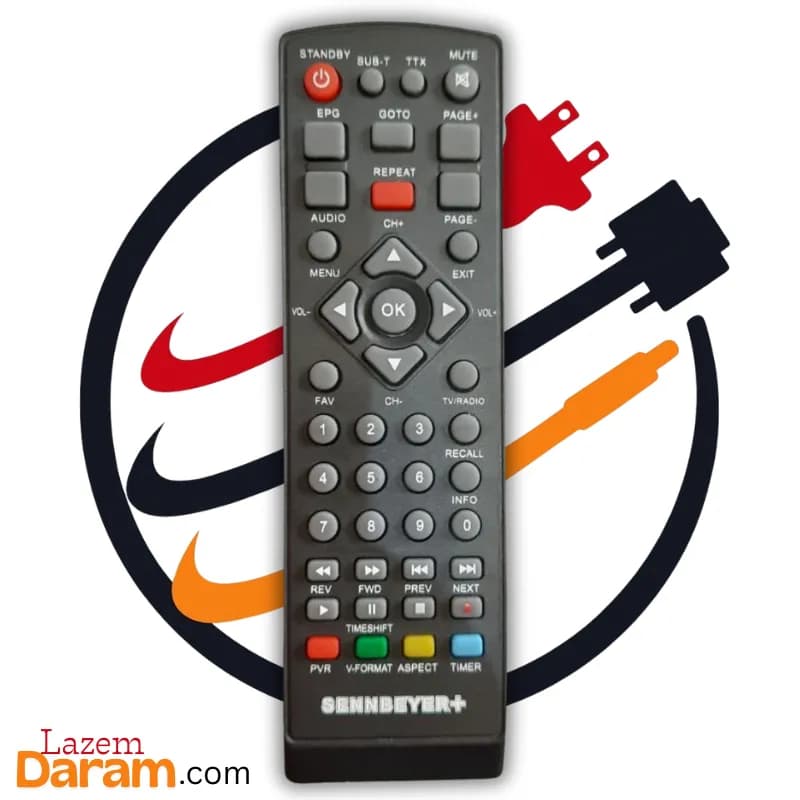 کنترل گیرنده دیجیتال +SENNBEYER