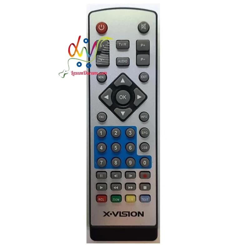 کنترل گیرنده دیجیتال ایکس ویژن 3047