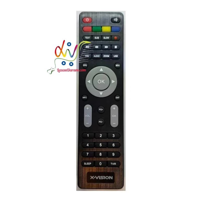 کنترل گیرنده دیجیتال ایکس ویژن Q9