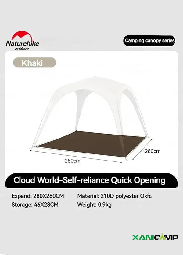 سایبان نیچرهایک کرم مدل CNK230WS014 — تصویر ۴